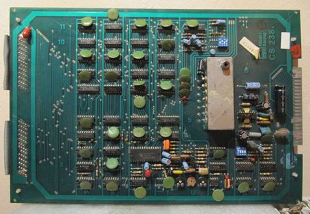 Model Racing Dribbling CS 238 game PCB