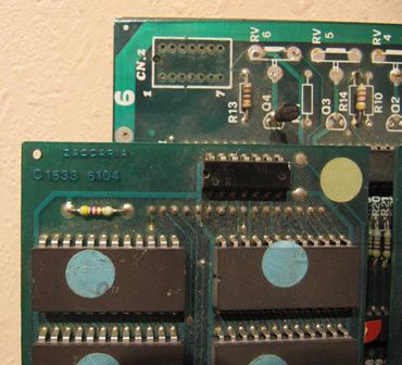 Zaccaria The Invaders 1B1120 game PCB