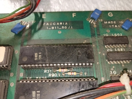Zaccaria Quasar game PCB set