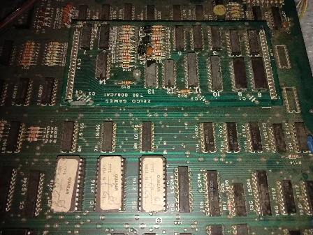 Zaccaria Quasar game PCB set