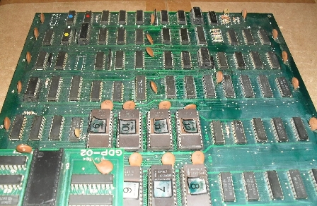 US Billiards Piranha game PCB