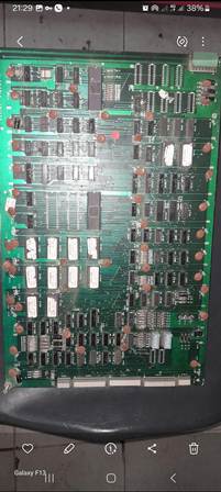 Zaccaria Astro Wars game PCB