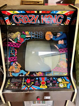 Zaccaria Crazy Kong upright