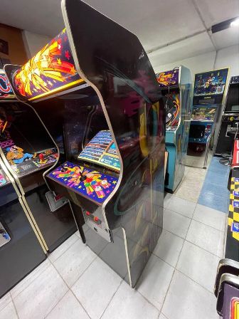 Converted Zaccaria universal upright