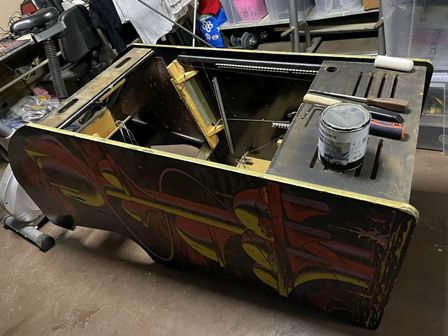 Zaccaria Laser Battle upright restoration