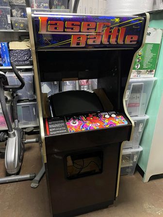 Zaccaria Laser Battle upright restoration