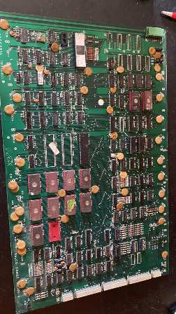 Zaccaria Astro Wars game PCB
