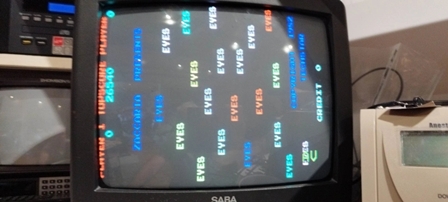 Bootleg Pac-man game PCB converted to Zaccaria Eyes