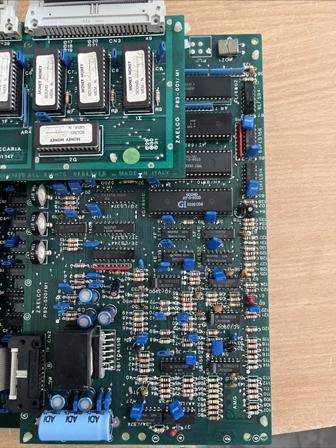 Zaccaria Money Money game PCB