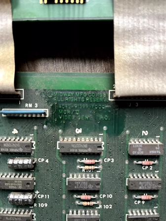 Midway Solar Fox game PCB set with Zaccaria label