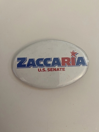 Zaccaria US Senate pin