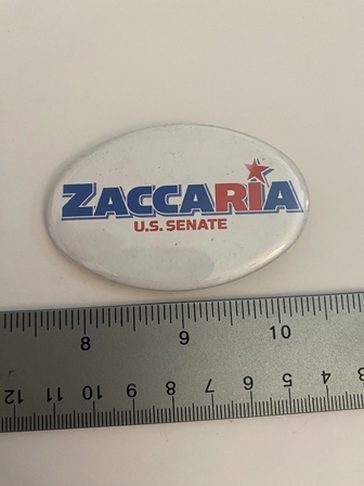 Zaccaria US Senate pin