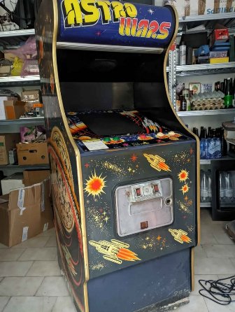 Zaccaria Astro Wars upright