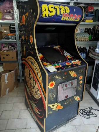 Zaccaria Astro Wars upright