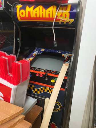 Converted Zaccaria Tomahawk 777 upright