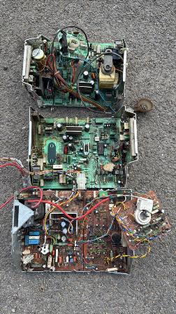 Lot of Hantarex monitor chassis