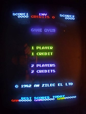 Zilec The Pit game PCB